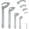 Sunluway Adjustable Pin Spanner Wrench Tool Set, 9 Pack C