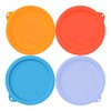 VIOTIIN 2 Cup Silicone Replacement Lids Storage Cover for Pyrex