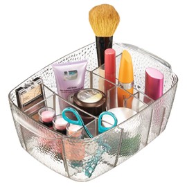 InterDesign Rain Cosmetic Organizer, Clear