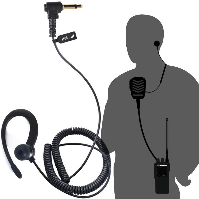 HYS Light Ear Hook - 3.5 mm Jack - Left