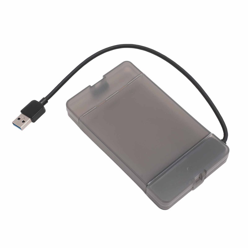 USB3.0 2.5 Inch SATA Hard Drive Enclosure 5Gbps Clear External