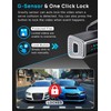 Navycrest 4K Dash Cam Front and Rear with 64GB Card,