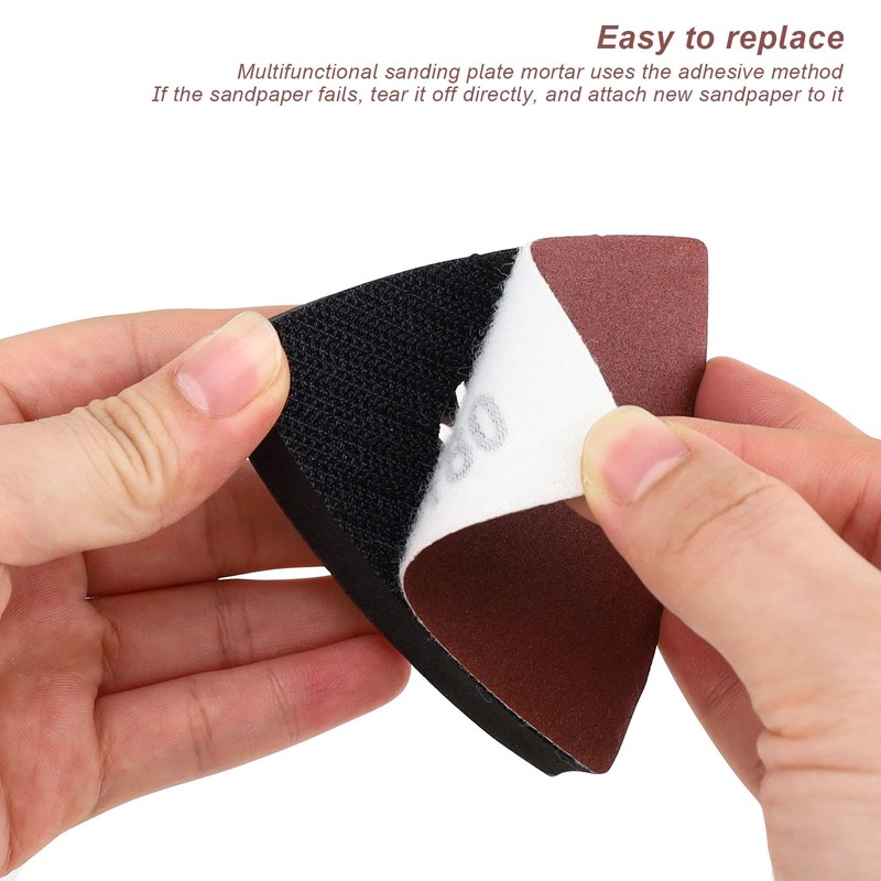 Set of 4 Triangle Sanding Discs PARFCO Multitool Sanding Plate