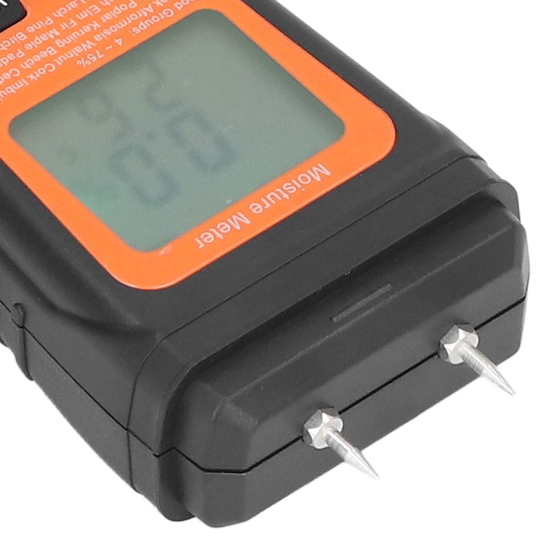 Moisture Meter Wood Moisture Detector Intelligent Temperature Humidity Measuring Digital