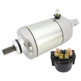 soarider 18719 Starter & Relay for KAWASAKI Brute Force 650 KVF650F 2006-2009 2011-2013