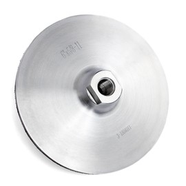 Aluminum Backer Pad 6 Inch Hook and Loop Back Holder for Grinder Sander Polishing Pads Stone Arbor 5/8" 11