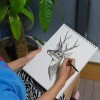 Cuaderno De Dibujo Libretas Profesional Sketchbook 60 Hojas