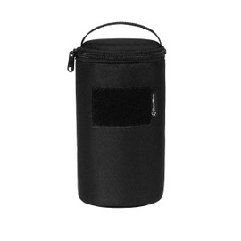 Thous Winds Lantern Storage Bag, Camping Petroleum Lamp Bag for Twilight Kerosene Lantern, Wear, Tear and Waterproof, with YKK Double Zip, black, Modern
