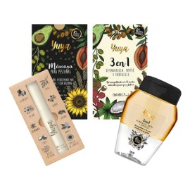 Yuya Pack Mascara Pestañas 10 Aceites mas Desmaquillante 3 En 1 Color Negro