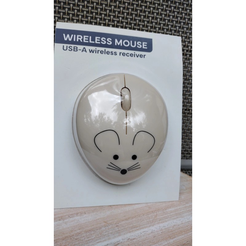 Vivitar Bullseye Playground 2025 Mouse Face Wireless Computer Mouse NEW