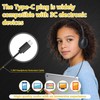 YFSFQS USB Type C Kids Headphones Bulk for Classroom School