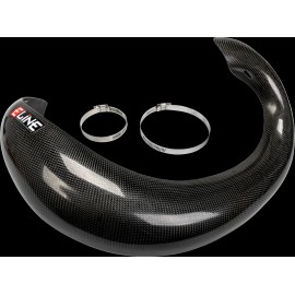 E-LINE ACCESSORIES 2023 KTM 300 XC-W TPi CARBON FIBER PIPE GUARDS GAS/HUS/KTM MP