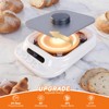 Sourdough Starter Warmer- 70-130°F Adjustable Temp, 1°F Precise Control &