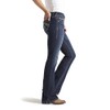 Ariat Women's R.E.A.L. Mid Rise Bootcut Jean, Ocean, 34 Regular