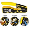 Brileine RJ45 Crimp Tool Pass Through RJ45 Crimper All-in-one Ethernet