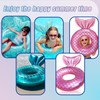 Mermaid Swimming Ring for Children, Pink Water Mermaid Swimming Ring