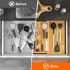 Lifewit Utensil Organizer for Kitchen Drawer, Expandable Cooking Utensil Tray,