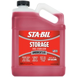 STA-BIL Storage Fuel Stabilizer | Keeps Fuel Fresh for 24 Months, Prevents Corrosion, Gasoline Treatment Fuel Additive that Protects Fuel System, Gas Stabilizer for Fuel Storage, 1 Gallon