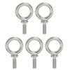 PATIKIL Lifting Eye Bolts UNC3/8"-16 5pcs 316 Stainless Steel Marine