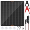 MHPOWOS 12V 50 watt Solar Panel Portable Solar Battery Charger