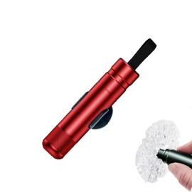 Zixrmor Hammerdex Safety Hammer, Glass Breaker and Seat Belt Cutter, Emergency Escape Tool for Cars, Emergency Hammer for Car, Safety Hammer Car (Red)