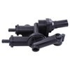 MOTOKU Engine Coolant Thermostat Housing Assembly w/Sensor and Water Outlet
