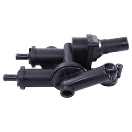 MOTOKU Engine Coolant Thermostat Housing Assembly w/Sensor and Water Outlet Hose for Dodge Journey 2009-2020 Caliber 2007-2012 Avenger 2008-2014 Jeep Patriot Compass 2007-2017 Chrysler Sebring 200