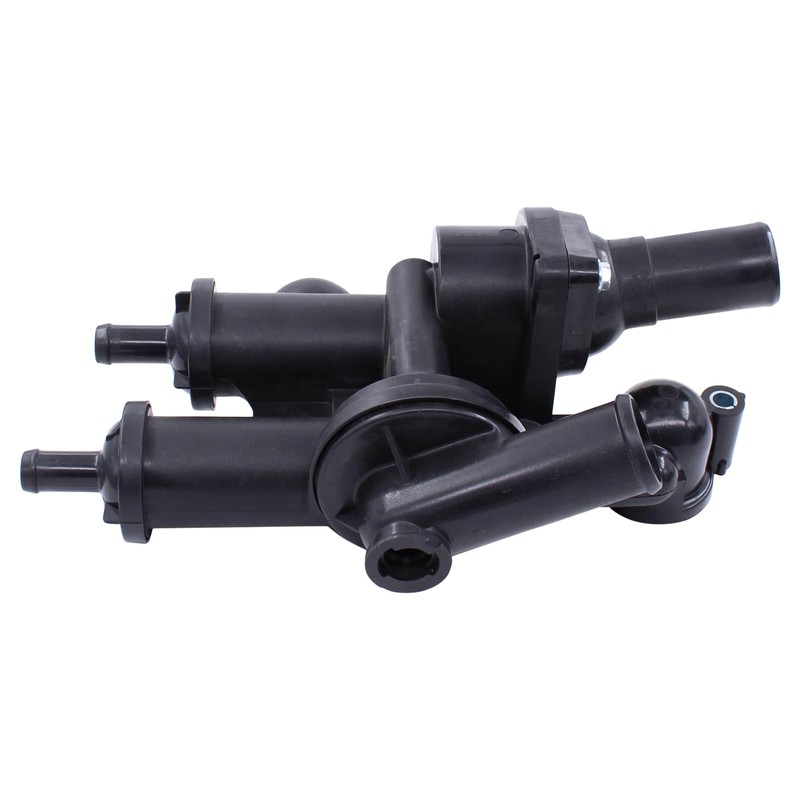 MOTOKU Engine Coolant Thermostat Housing Assembly w/Sensor and Water Outlet