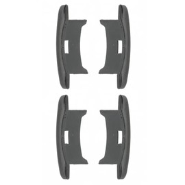 cyclingcolors 4x Cover Caps Window Shutter PVC Roller Shutter Slat Cover Roller Shutter Profile Slats Plugs Roller Shutter Guide Plastic for 55 x 13 mm