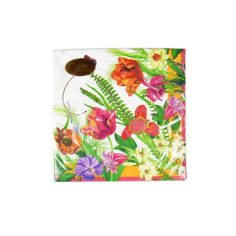 Caspari La Dolce Vita Dinner Napkins - 20 Per Package,