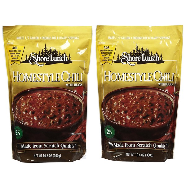 Shore Lunch Mix Chili Homestyle Beans, 10.6 OZ