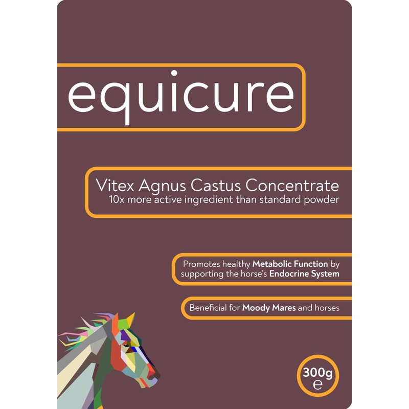 Equicure Vitex Agnus Castus 10x Concentrate - For Horse/Pony (300g
