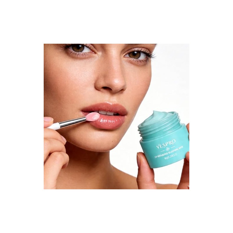 Paquete de 18 máscaras para dormir de labios, tratamiento profundo