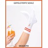 Occulto Women's & Men's Tennis Socks with Stripes Pack of