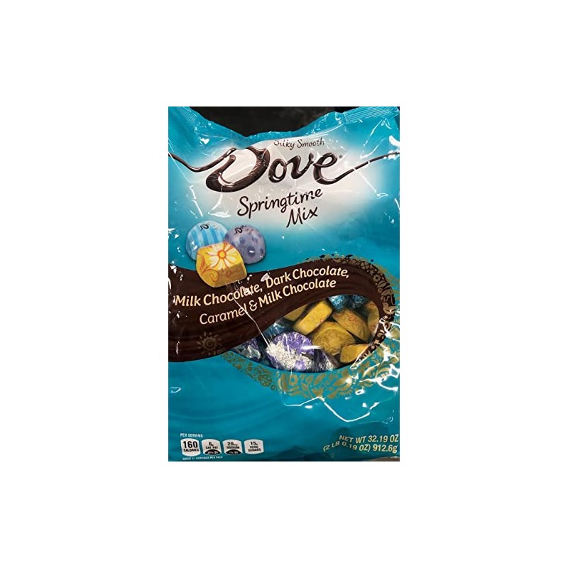 Dove Promises Milk & Dark Chocolate Assorted Easter Candy Springtime