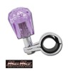 MADMAX MM75-S002-PU Handle Spinner, Diamond Cut, Foam, Purple