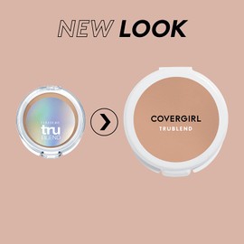 COVERGIRL truBlend Pressed Blendable Powder Translucent Medium, .39 oz