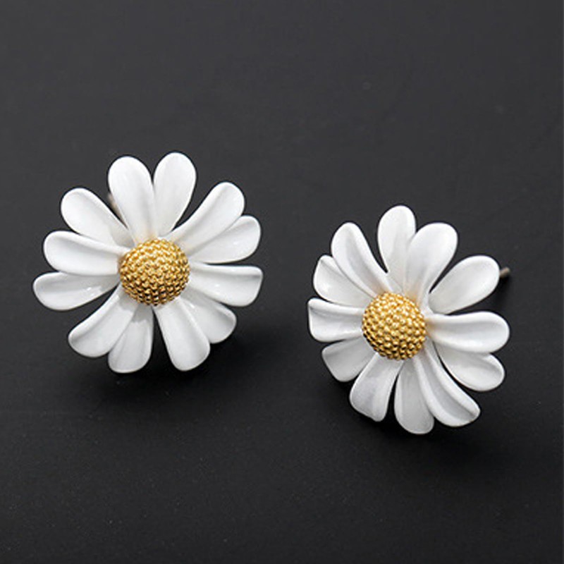Sunflower Dresses for Women Daisy Earrings Daisy Flower Earrings Sunflower