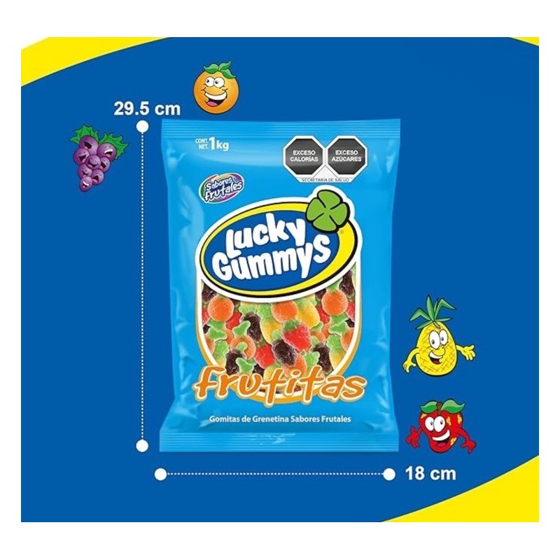 CUANDA S.A. DE C.V. 2 PACK LUCKY GUMMYS - MEXICAN