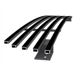 APS Compatible with GMC Sierra 2500 3500 2015-2019 Lower Bumper Black Billet Front Grill Grille Insert G66326H