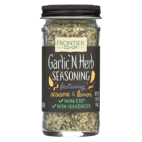 Frontier Herb Garlic N Herb Seasoning Blend - 1.68 oz - each 1