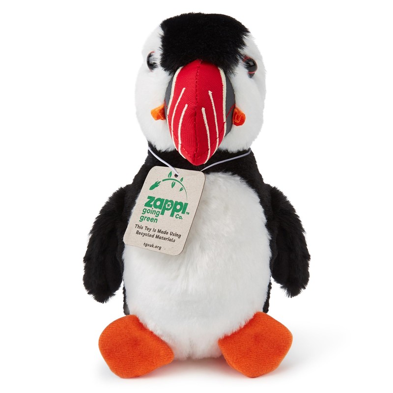Zappi Co Puffin Plush Toy (22cm) - Delightful, Soft Bird,