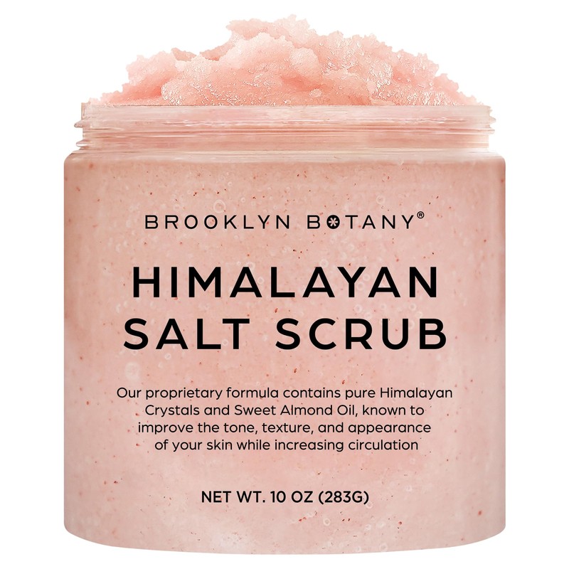 Himalayan Salt Body Scrub 10 oz - All Natural Cleansing