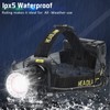 Aikertec Headlamp Rechargeable, Super Bright Headlamp for Adults with Motion