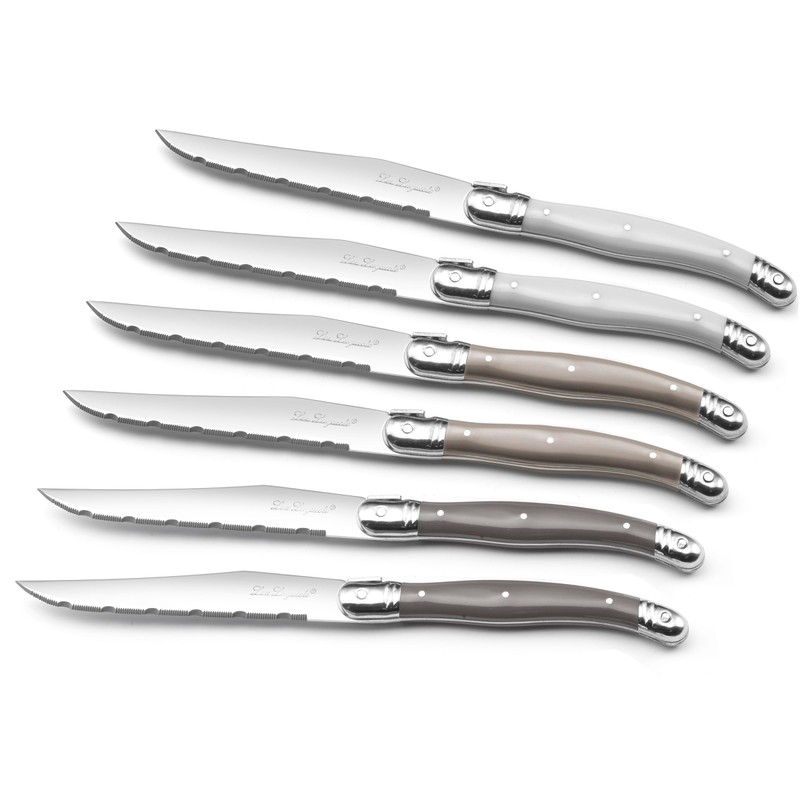 LOU LAGUIOLE - Set di 6 coltelli da bistecca -