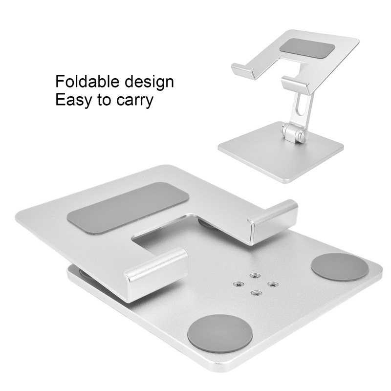Tablet Stand Holder Aluminum Alloy Universal Desktop Adjustable Foldable Phone
