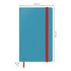 Leitz Lined Hardcover Notebook in A5 Format, 80 Sheets, 160