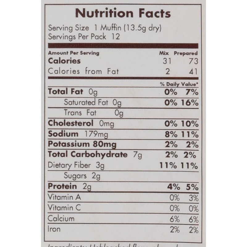 Dixie Carb Counters Blueberry Cream Muffin Mix