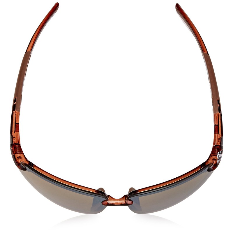 CROSSFIRE29117 Crossfire Brown Safety Glasses, Scratch-Resistant, Frameless