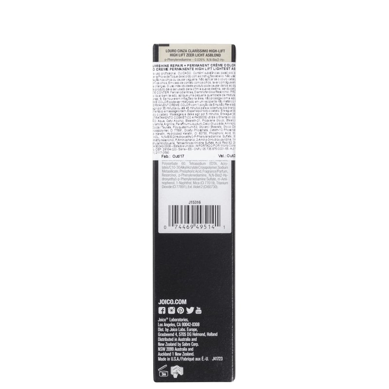 Joico Lumishine Permanent Cream Colour - XLA/XL.1 by Joico